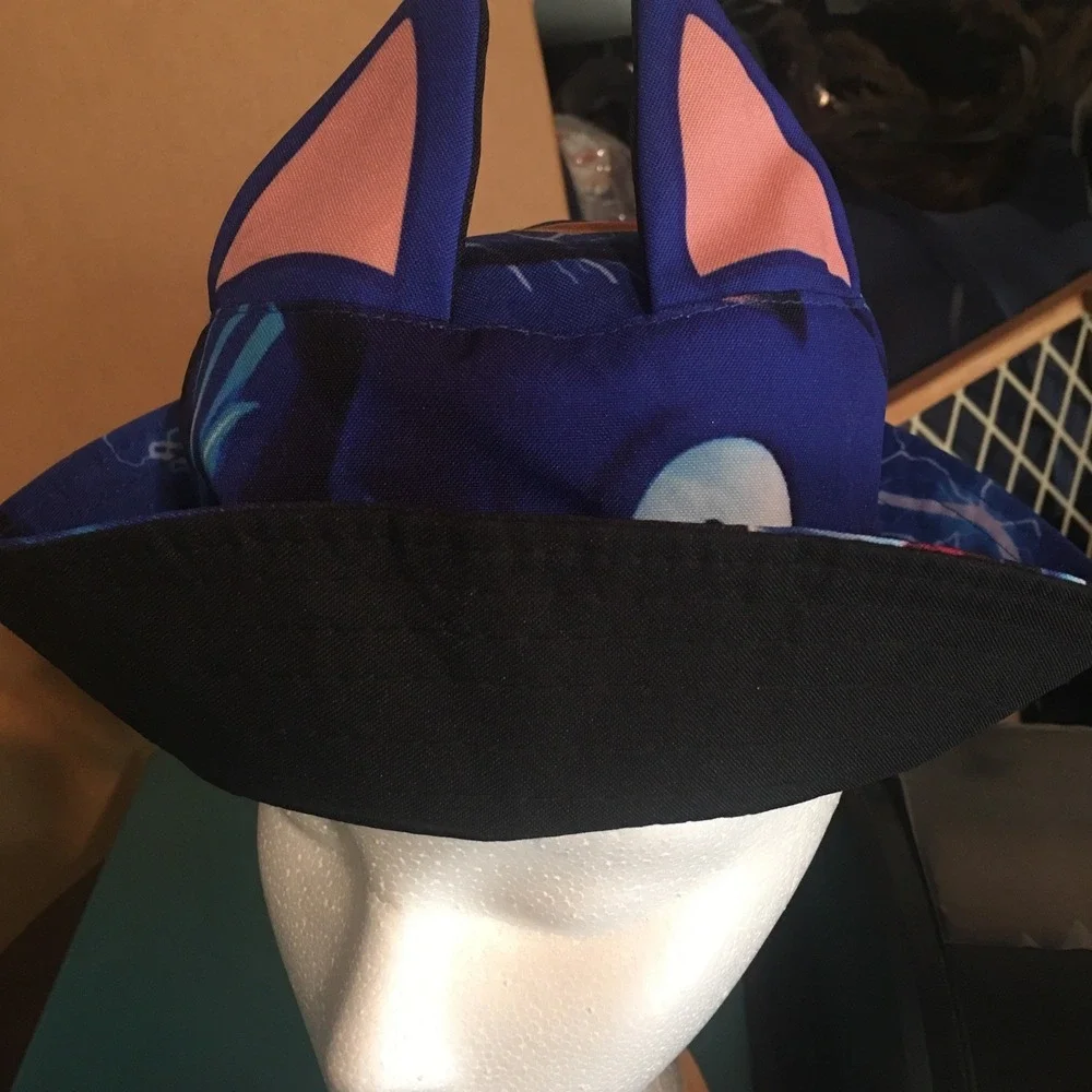 Sonic The Hedgehog Kids Blue Bucket Hat Cap Sega